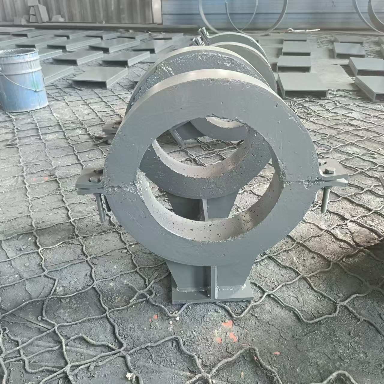 金华市隔热管托固定支座 - 方案